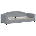 vidaXL Lit de jour avec gigogne et tiroirs sans matelas 80x200 cm