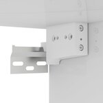 vidaXL Ensemble de meubles TV 6 Pièces Blanc brillant Bois d'ingénierie