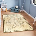 Tapis enfant TRESOR 80 x 150 cm - Beige