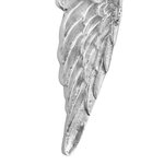 vidaXL Ailes Argent 91x31x5 cm Aluminium