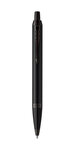 PARKER IM Monochrome Stylo bille  Noir Mat  recharge bleue pointe moyenne  Coffret cadeau