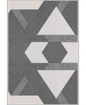 Tapis de salon ZINO 120 x 180 cm - Gris