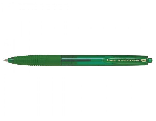 Stylo Bille SUPER GRIP G à Capuchon Pte Moyenne Vert PILOT