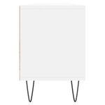 vidaXL Meuble TV blanc 150x30x44 5 cm bois d'ingénierie
