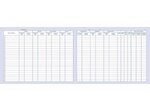 Registre du Suivi Hebdomadaire du Temps de Travail 108 pages format 240 x 320 ELVE