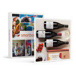 SMARTBOX - Coffret Cadeau Abonnement de 6 mois : 3 grands vins par mois et livret de dégustation -  Gastronomie