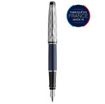 Waterman expert l'essence du bleu stylo plume  bleu  plume fine  encre bleue  coffret cadeau