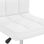 vidaXL Chaises à manger lot de 6 blanc similicuir