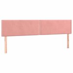 vidaXL Sommier à lattes de lit avec matelas rose 120x190 cm velours