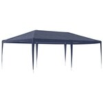 vidaXL Tente de réception 4x6 m bleu