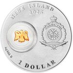 Pièce de monnaie en Argent 1 Dollar g 14.4 Millésime 2025 ANGEL OF HOPE