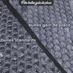 Lot de 6 rouleaux de film bulle d'air 35µ gain de place 50cm x 100 mètres