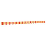 vidaXL Tissu de remplacement de cantonnière d’auvent jaune orange 4 m