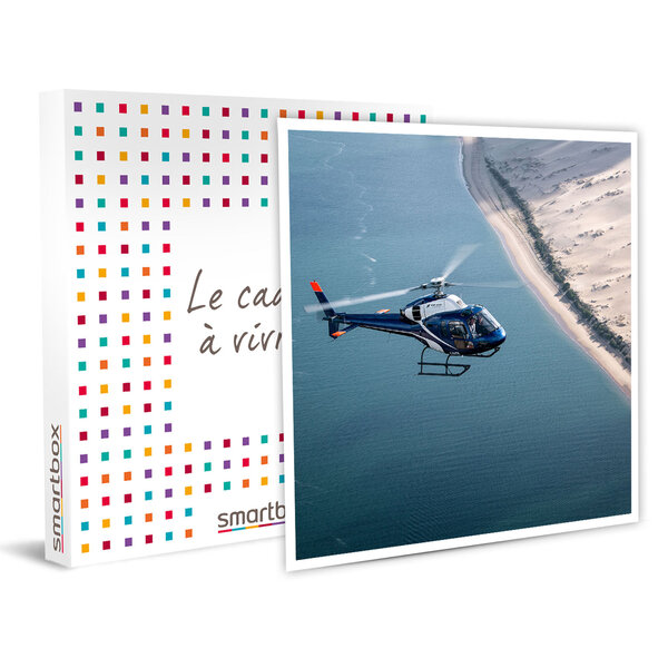 SMARTBOX - Coffret Cadeau Vol en hélicoptère  de 30 minutes au bassin d'Arcachon -  Sport & Aventure