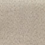 vidaXL Chaise pivotante de sol Crème Tissu