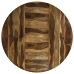 vidaXL Table de salle à manger ronde Ø160x76 cm Bois massif d'acacia