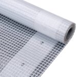 vidaXL Bâches Leno 2 Pièces 260 g/m² 4x15 m Blanc