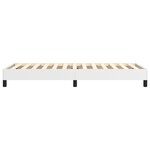 vidaXL Cadre de lit sans matelas blanc 90x190 cm similicuir