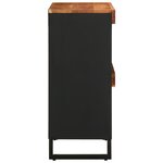 vidaXL Armoire latérale 85x33x75 cm bois massif d'acacia