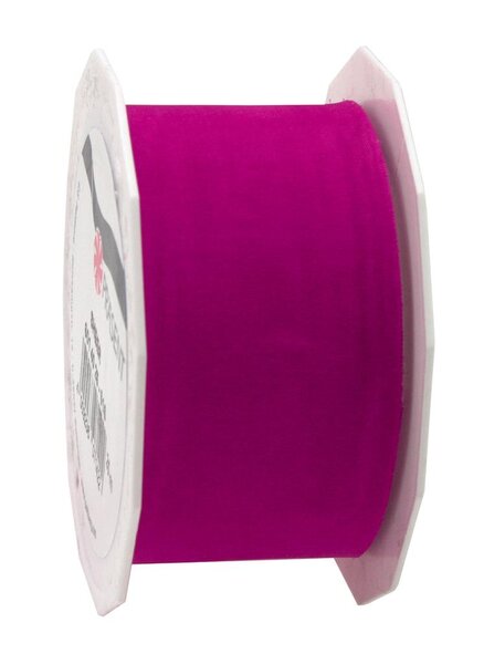 Organza sheer 25-m-rouleau 40 mm corail