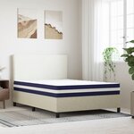 vidaXL Matelas à ressorts ensachés dureté moyenne 120x200 cm