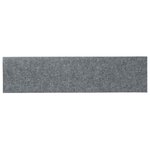 vidaXL Tapis d'escalier autocollants Rectangulaire 15 Pièces 76x20 cm