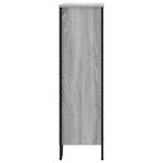 vidaXL Bibliothèque sonoma gris 80x31x106 cm bois d'ingénierie