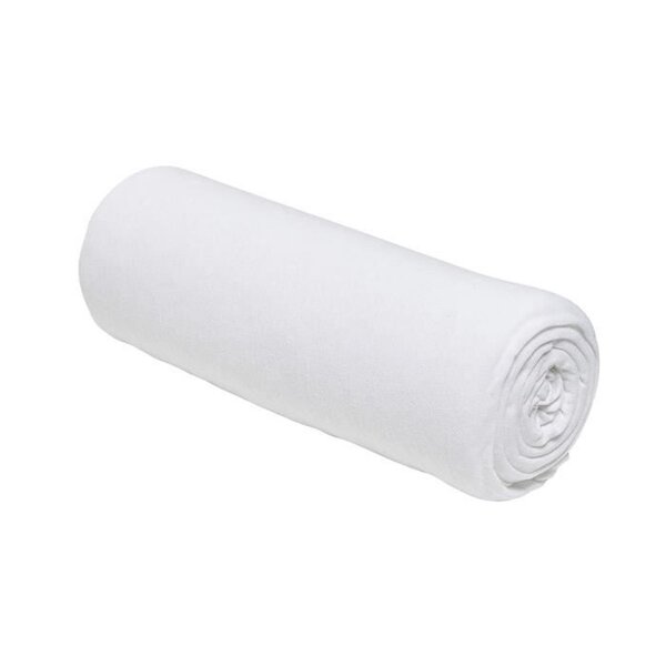 Drap housse - 140 x 190+25 cm jersey - Craie