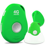 Le basic sympa 4G vert, téléphone portable senior SOS avec GPS. Débloqué