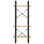 vidaXL Bibliothèque à 4 niveaux 60x30x140 cm Bois de pin massif