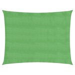 vidaXL Voile d'ombrage 160 g/m² Vert clair 5x6 m PEHD