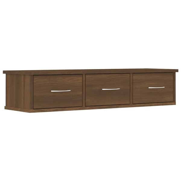 vidaXL Armoire murale Chêne marron 88x26x18 5 cm Bois d'ingénierie