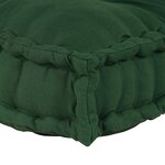 Coussin de canapé palette vidaXL en tissu vert