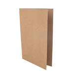 Set de cartes B6  FSC Mix Credit  kraft  15 cartes + 15 enveloppes  boîte 30 pces
