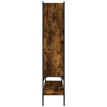 vidaXL Bibliothèque chêne fumé 102x30x141 5 cm bois d'ingénierie