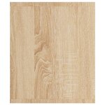 vidaXL Bibliothèque/Meuble TV Chêne sonoma 36x30x143cm Bois ingénierie