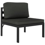 Salon de jardin meuble d'extérieur ensemble de mobilier 8 pièces avec coussins aluminium anthracite 02_0017464