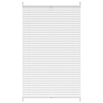 vidaXL Store plissé 70x100 cm Blanc