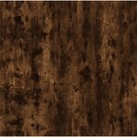 vidaXL Table basse Chêne fumé 100x50x35 cm Bois d'ingénierie