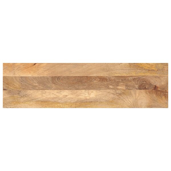 vidaXL Dessus de table 100x20x3 8cm rectangulaire bois massif manguier