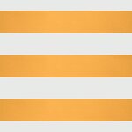 vidaXL Auvent rétractable automatique jaune et blanc 4 5x3 m