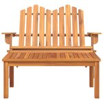 Ensemble de salon de jardin meuble d'extérieur ensemble de mobilier 2 pièces bois acacia solide 02_0014209