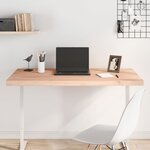 vidaXL Dessus de bureau 110x60x4 cm bois massif de hêtre