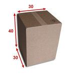 Lot de 25 boîtes carton (n°32b) format 300x300x400 mm