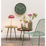 Horloge en métal mat lofty