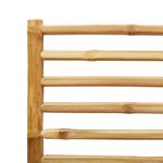 vidaXL Chaises pliables de jardin lot de 4 43x54x88 cm bambou