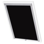 vidaXL Store occultant roulant Noir PK06