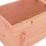 vidaXL Lit surélevé de jardin 121x50x57 cm bois Douglas massif