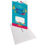 Carte Signature Gâteau Anniversaire - 11 5 X 17cm - Draeger paris