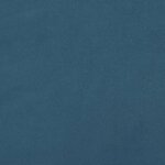 vidaXL Têtes de lit 2 Pièces Bleu foncé 100x5x78/88 cm Velours